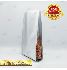 Túi nhôm 4 biên hông trong suốt (1kg)